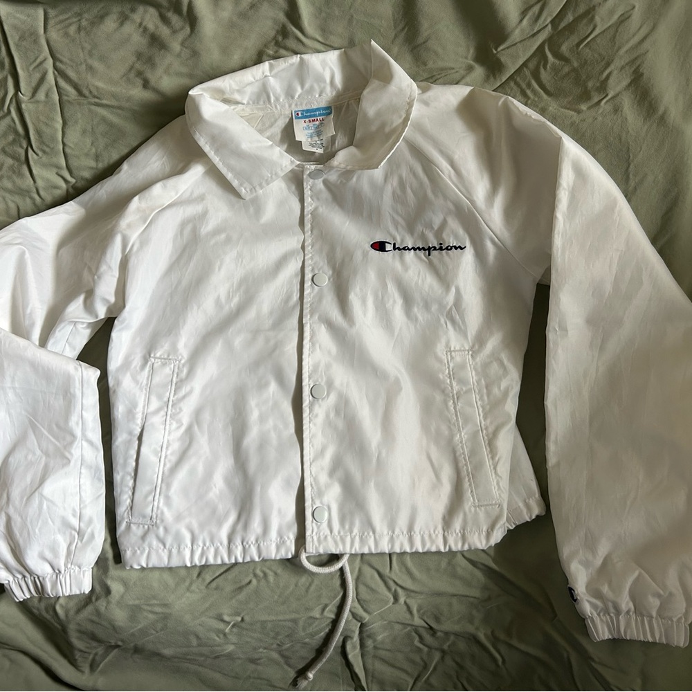 Champion White Lightweight Jacket